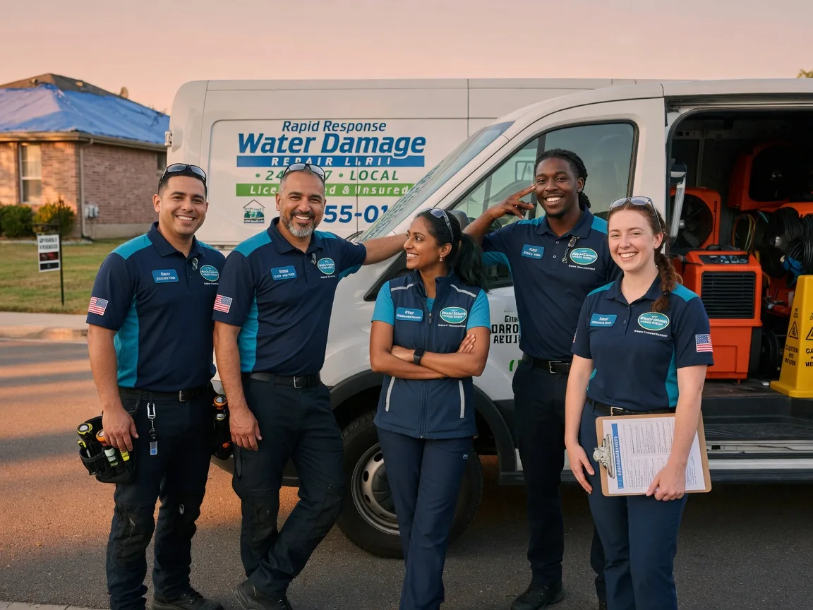 Water Damage Restoration company in Jermyn, TX