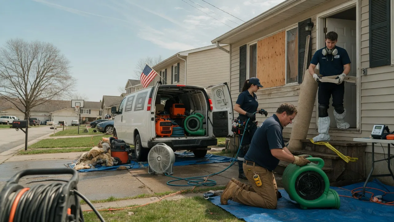 Water Damage Restoration in Jermyn, TX near me